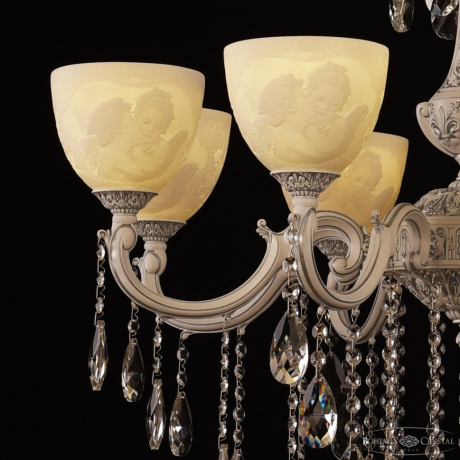 Подвесная люстра Bohemia Ivele Crystal AL7801 AL78101/8/250 B WMN P1 U Angel 