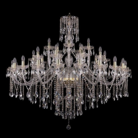 1415/20+10+5/530/G Подвесная люстра Bohemia Ivele Crystal 
