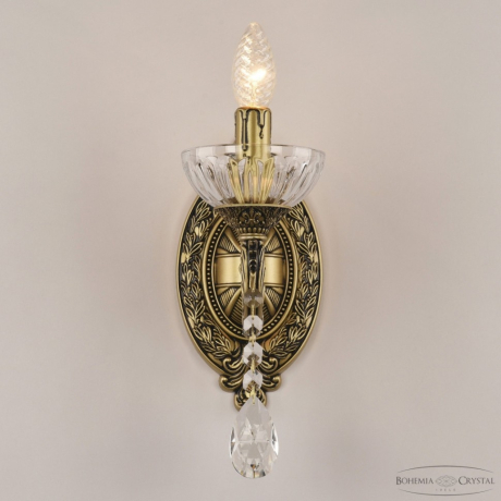 Бра Bohemia Ivele Crystal AL7901 AL7901B10/1/175 A AGB P Clear/M-1H 