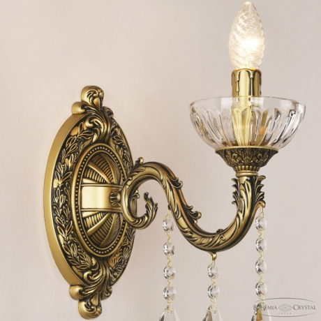 Бра Bohemia Ivele Crystal AL7901 AL7901B10/1/175 A AGB P Clear/M-1H 