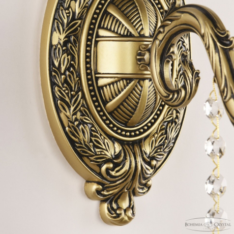 Бра Bohemia Ivele Crystal AL7901 AL7901B10/1/175 A AGB P Clear/M-1H 