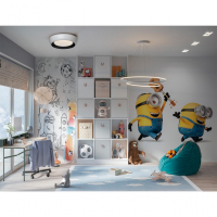 Потолочный светильник с пультом ДУ Sonex Avra Cronus 7715/54L