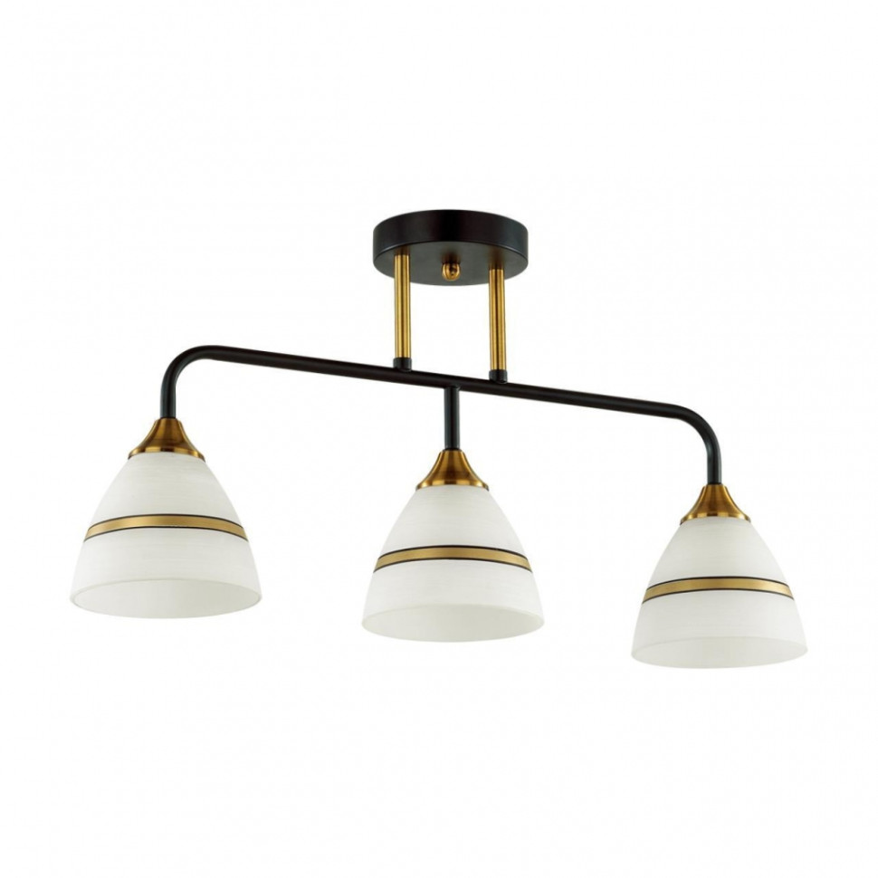 Потолочная люстра Lumion Nettie с лампочками 5214/3CA+Lamps E27 P45, цвет черный 5214/3CA+Lamps E27 P45 - фото 2