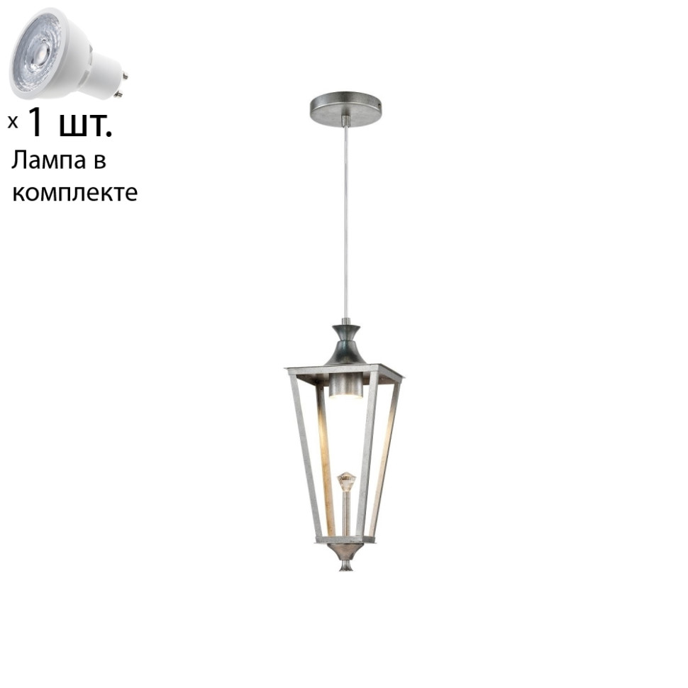 Подвесной светильник с лампочкой  Favourite Lampion 4002-1P+Lamps Gu10
