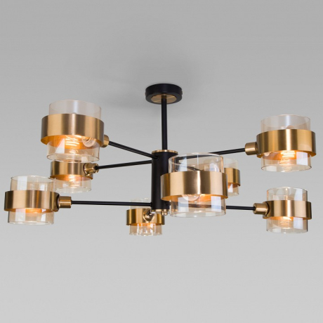 Люстра на штанге Eurosvet Arcada 70127/8 черный 