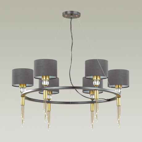 Люстра подвесная Lumion Santiago с поддержкой Маруся 4516/6-М 