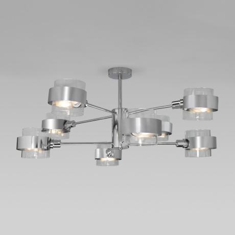 Люстра на штанге Eurosvet Arcada 70127/8 хром 