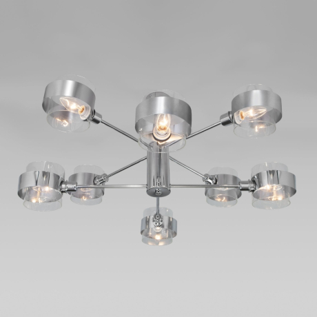 Люстра на штанге Eurosvet Arcada 70127/8 хром 