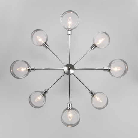 Люстра на штанге Eurosvet Arcada 70127/8 хром 