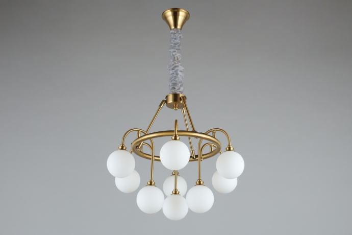 Люстра подвесная с Led лампочками в комплекте APLOYT APL.839.03.09+Lamps 