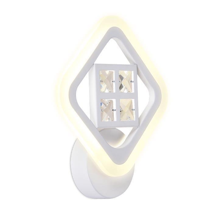 Настенный светодиодный светильник Ambrella light Ice FA284 настенный пластиковый патрон smartbuy