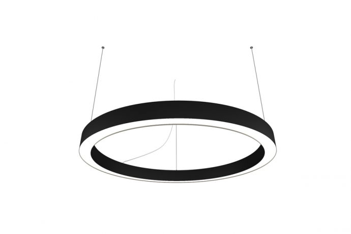 Подвесной светодиодный светильник (блок питания в комплекте) Donolux Aura DL1000S90NW Black 