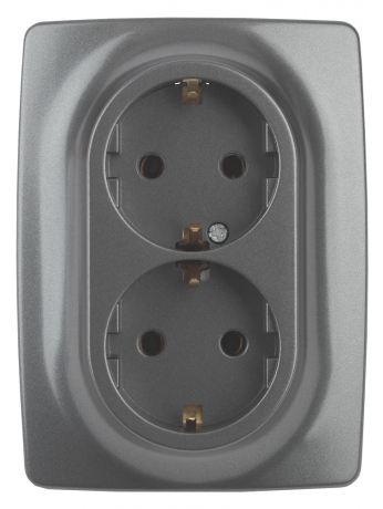 Розетка ЭРА 12 2x2P E Schuko 16A 250V 12-2106-12 168935