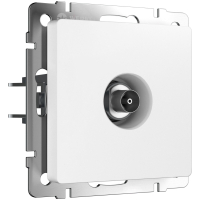 ТВ-розетка без рамки Werkel белый матовый W1183061