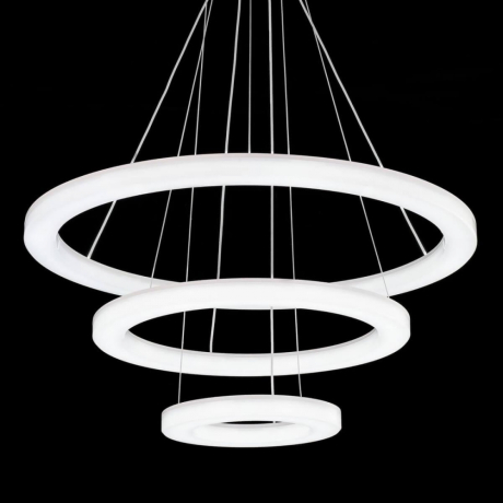 Подвесная светодиодная люстра с пультом Электрон Смарт Citilux CL710A104S 