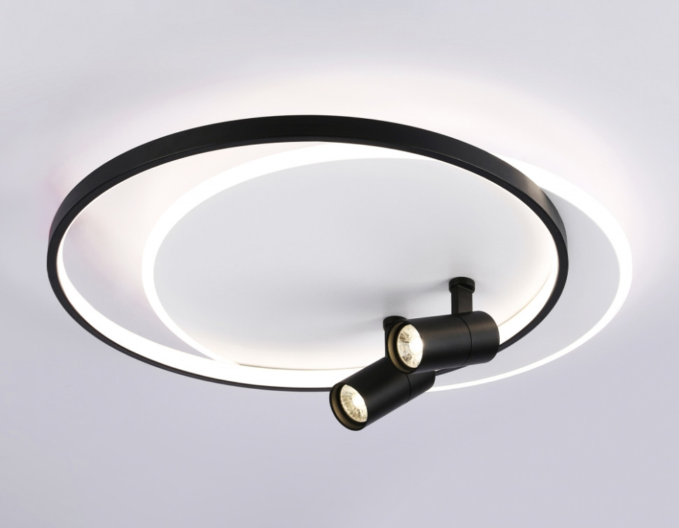 Настенно-потолочный светодиодный светильник с пультом Ambrella light COMFORT LineTechFL51392, цвет белый - фото 2