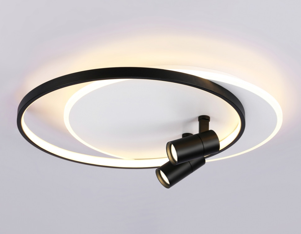 Настенно-потолочный светодиодный светильник с пультом Ambrella light COMFORT LineTechFL51392, цвет белый - фото 3