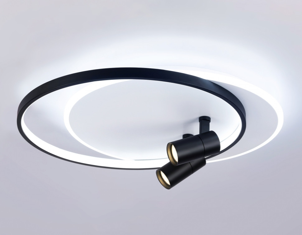 Настенно-потолочный светодиодный светильник с пультом Ambrella light COMFORT LineTechFL51392, цвет белый - фото 4