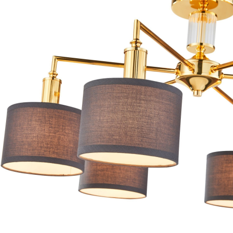 Потолочная люстра с ламочками, комплект от Lustrof. №178916-617006