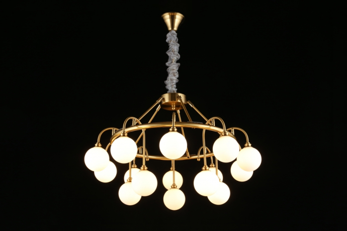 Люстра подвесная с Led лампочками в комплекте APLOYT APL.839.03.15+Lamps 