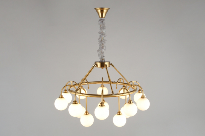 Люстра подвесная с Led лампочками в комплекте APLOYT APL.839.03.15+Lamps 