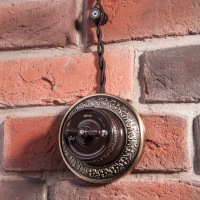 Провод электропитания Werkel Ретро 3х1,5 (коричневый) W6453214