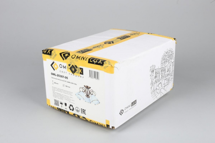 OML-25307-05 Потолочная люстра Omnilux Alimini 