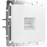 Розетка Ethernet RJ-45 без рамки Werkel белый матовый W1181061 