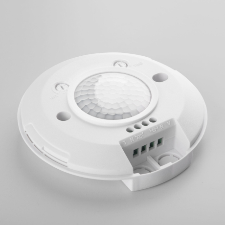 Инфракрасный датчик движения 6m 2,2-4m 2000W IP20 360° Elektrostandard -11 белый (a041243)