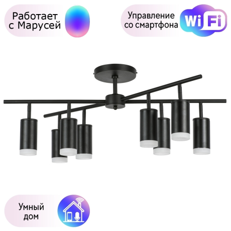 LR7283780 Потолочная люстра Rullo Lightstar с поддержкой Маруся (комплект из 571728+214437-8+202430-8) 