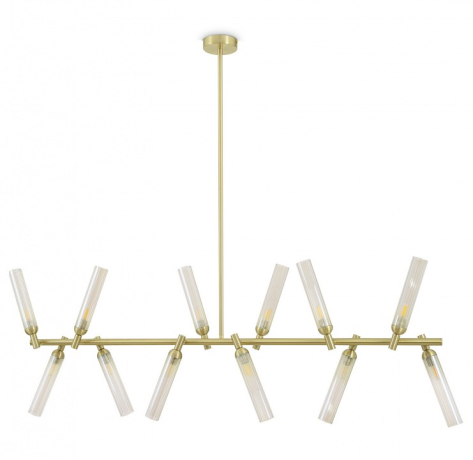 Люстра на штанге Freya Borgy FR5379PL-12G 