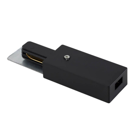 Боковое питание для однофазного шинопровода Crystal Lux CLT 0.11 (CLT 0.210 01 BL ) 