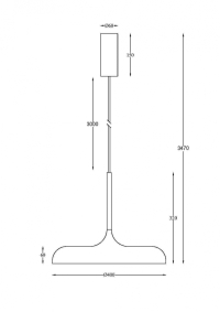 Подвесной светильник Maytoni Gerhard MOD189PL-L18B3K1