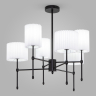 Потолочная люстра с тканевыми абажурами Eurosvet Notturno 60162/6 (a065662) 