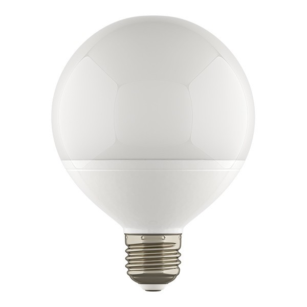 Светодиодная лампа E27 13W 3000K (теплый) G95 LED Lightstar 930312, цвет белый матовый - фото 1