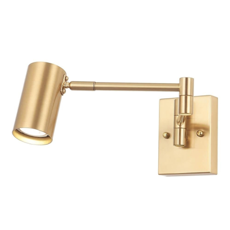 Нарушена упаковка! <645977> Спот Crystal Lux Felix AP1 Brass
