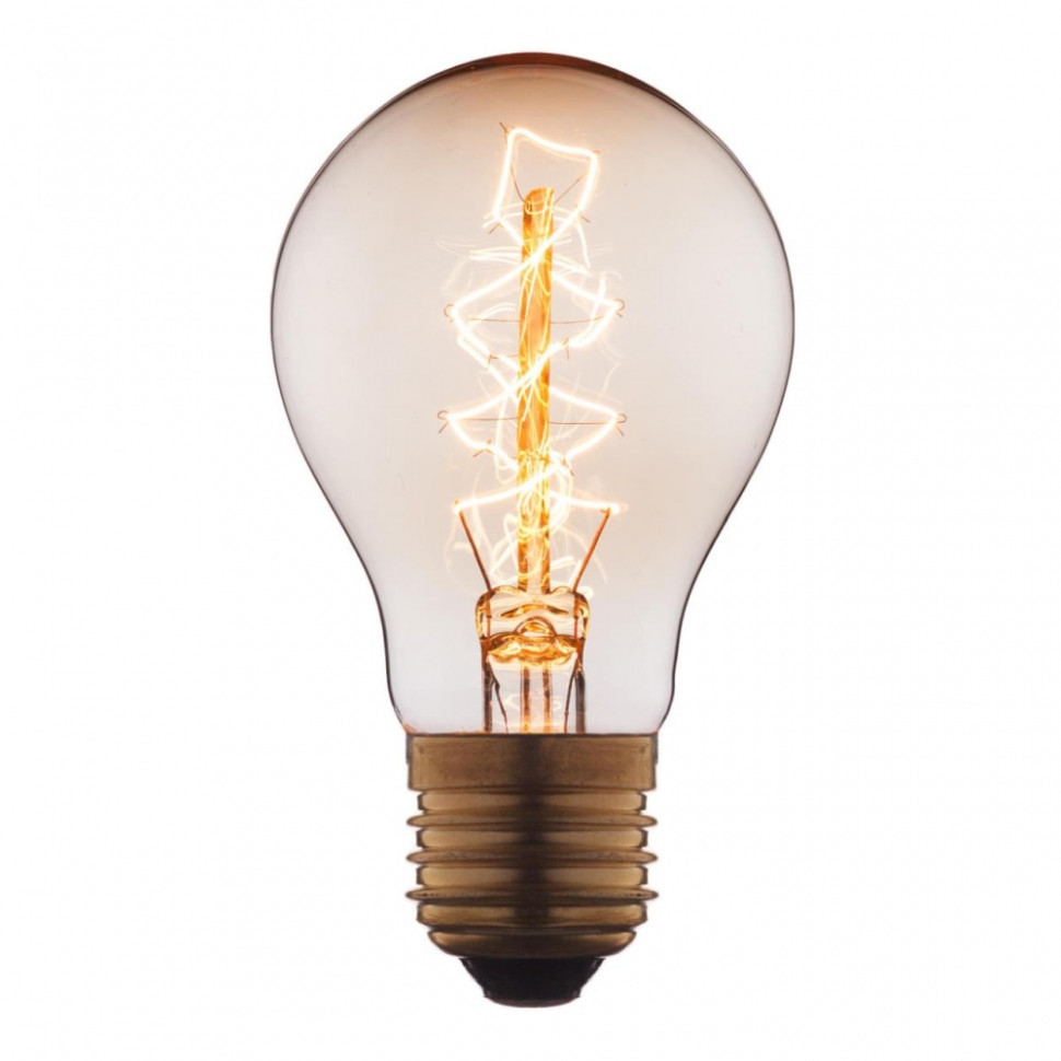 Ретро лампа E27 60W Edison Bulb Loft It 1004-C, цвет желтый
