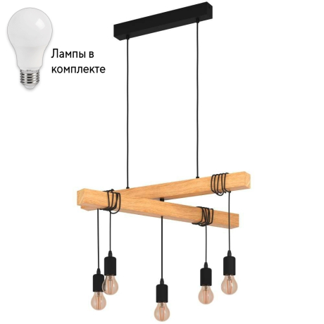 Подвесной светильник с лампочками Eglo 43629+Lamps 