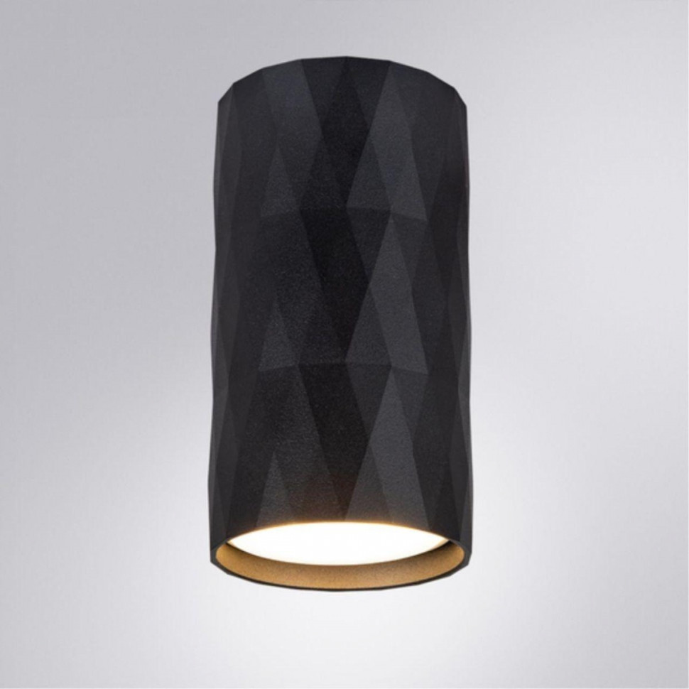 Накладной светильник Arte Lamp Fang A5557PL-1BK, цвет черный - фото 2