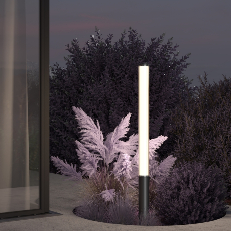 Наземный высокий светильник Maytoni Outdoor Ster O467FL-L70B3K 