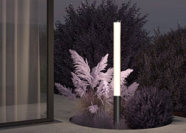 Наземный высокий светильник Maytoni Outdoor Ster O467FL-L70B3K 
