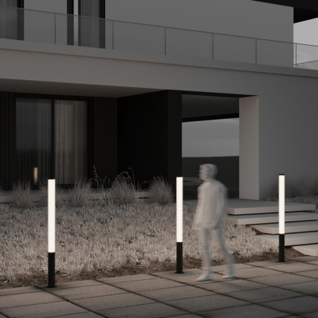 Наземный высокий светильник Maytoni Outdoor Ster O467FL-L70B3K 