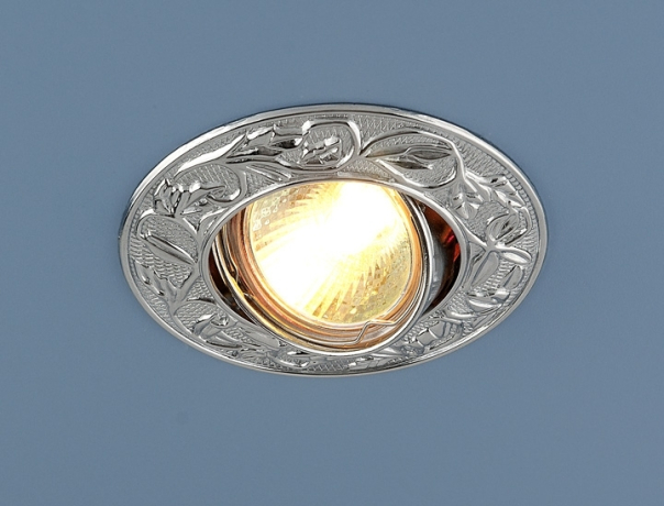 Нарушена упаковка. <63184> Встраиваемый поворотный точечный светильник Elektrostandard 4607138149210 (a032273) 711 MR16 CH хром