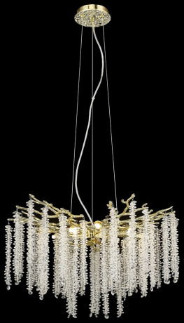 Люстра подвесная с Led лампочками в комплекте Velante 185-303-08+Lamps 