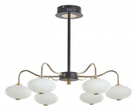 Люстра на штанге Arte Milano Neapolis-73908 273908/6 BK/GD