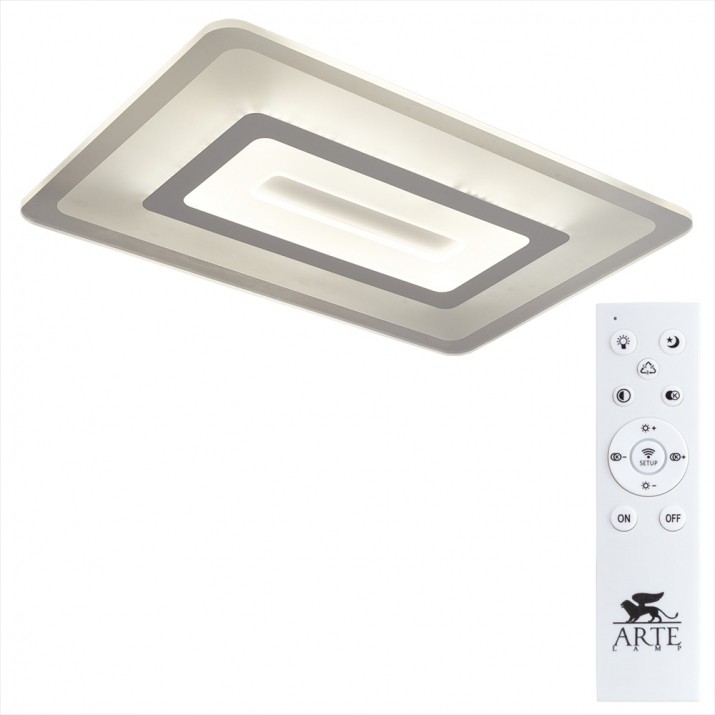A2525Pl-1WH Светодиодный настенно-потолочный светильник Arte Lamp, цвет белый - фото 1