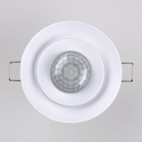 Инфракрасный датчик движения 8m 2,2-4m 800W IP20 360° Elektrostandard -12 белый (a041244)