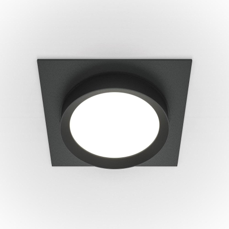 Встраиваемый светильник Maytoni Technical Hoop DL086-GX53-SQ-B 