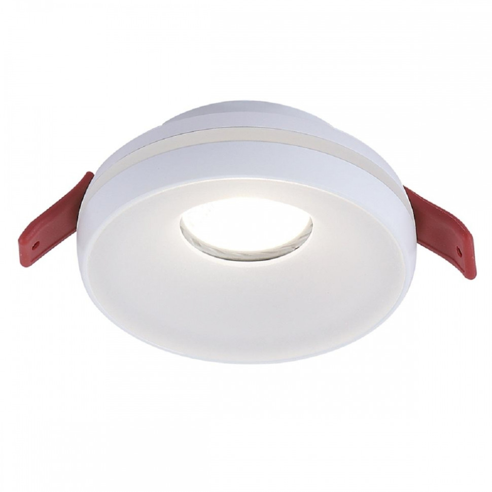 Встраиваемый светильник с лампочкой Crystal Lux CLT 063C1 WH+Lamps, цвет белый CLT 063C1 WH+Lamps - фото 2