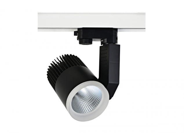 Трехфазный LED светильник 30W 4000К для трека  Pro-track Donolux DL18761/01 Track B 30W 4000K 45 